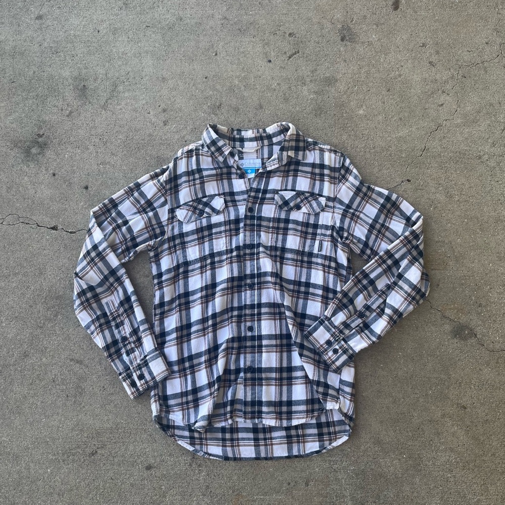 columbia button up shirt